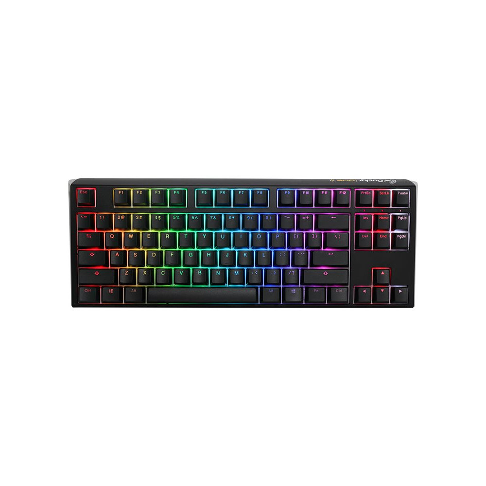 Produktbild för Ducky One 3 TKL - tangentbord - RGB - QWERTY - amerikansk - classic black Inmatningsenhet