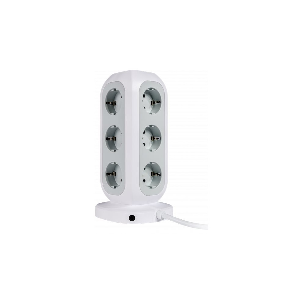 Produktbild för Verbatim EUPT-01 - effektband - 15-i-1 europeisk multiplugg förlängning - 3600 watt