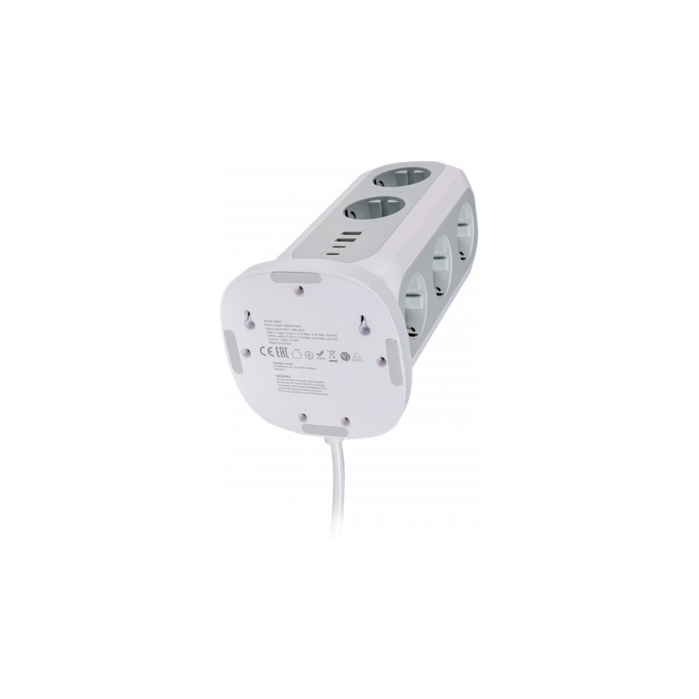 Produktbild för Verbatim EUPT-01 - effektband - 15-i-1 europeisk multiplugg förlängning - 3600 watt