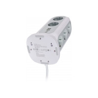 Produktbild för Verbatim EUPT-01 - effektband - 15-i-1 europeisk multiplugg förlängning - 3600 watt