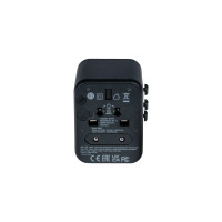 Produktbild för Verbatim UTA-02 strömadapter - USB, BS 1362, USB-C - 20 watt