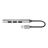 Produktbild för Manhattan - hubb - 4-port - 4 portar