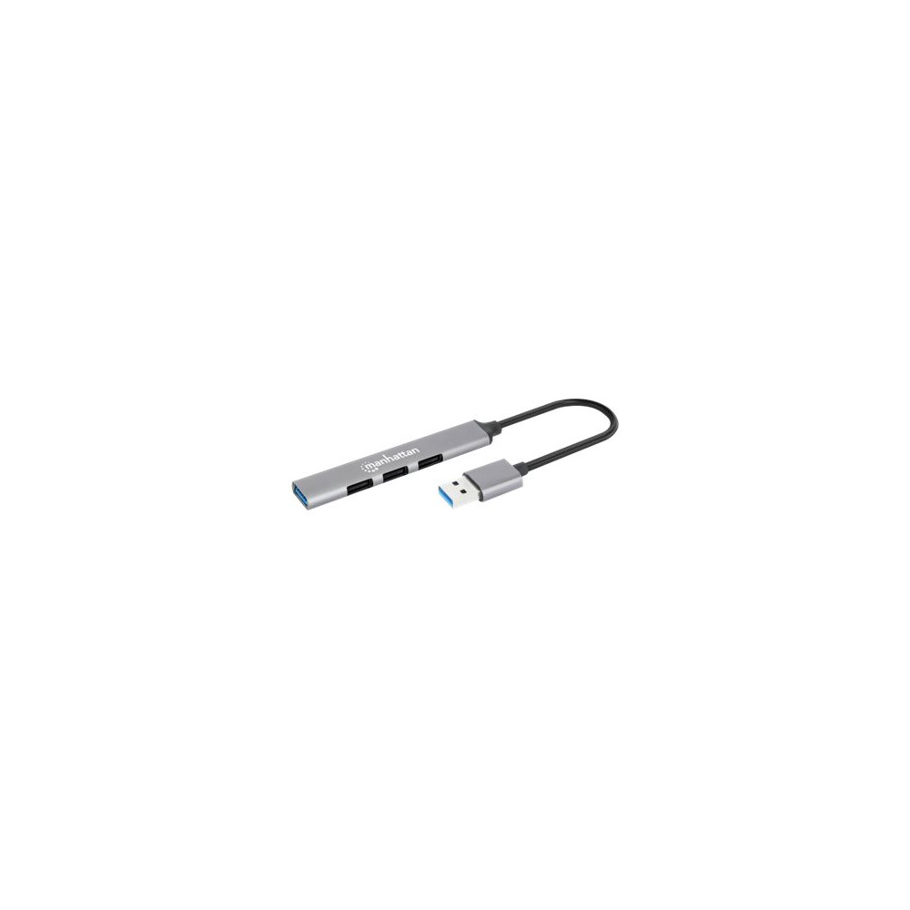 Produktbild för Manhattan - hubb - 4-port - 4 portar