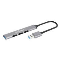 Produktbild för Manhattan - hubb - 4-port - 4 portar