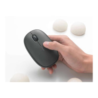 Produktbild för Rapoo M660 Silent - mus - Bluetooth 3.0, Bluetooth 4.0, Bluetooth 5.0, 2.4 GHz - mörkgrå