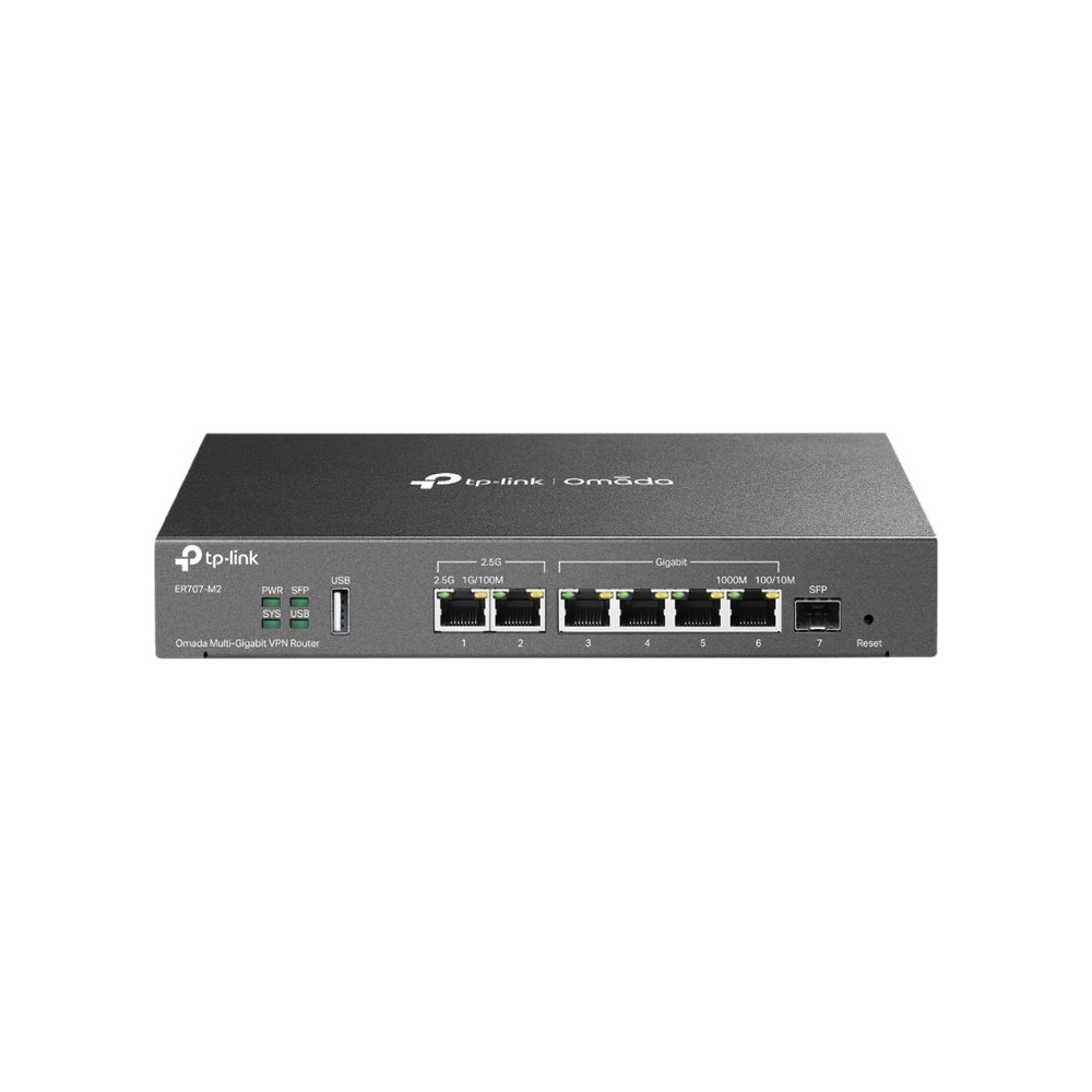 Produktbild för TP-Link Omada ER707-M2 V1 - router - skrivbordsmodell, väggmonterbar