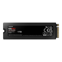 Produktbild för Samsung 990 PRO MZ-V9P1T0CW - SSD - 1 TB - PCIe 4.0 x4 (NVMe)