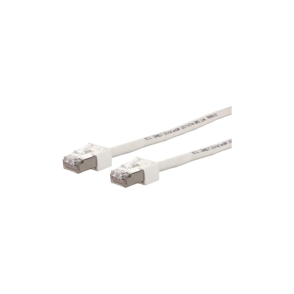 Produktbild för METZ CONNECT Ultraflex500 - patch-kabel - 5 m - vit