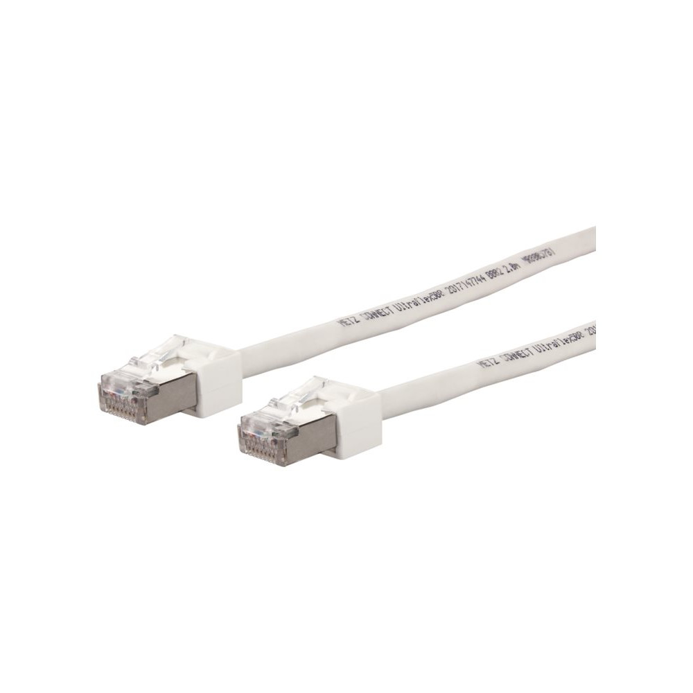 Produktbild för METZ CONNECT Ultraflex500 - patch-kabel - 50 cm - vit
