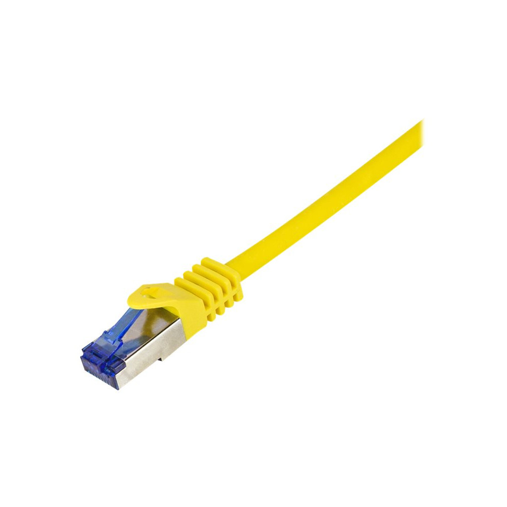 Produktbild för LogiLink Professional Ultraflex - patch-kabel - 1.5 m - gul, RAL 1018