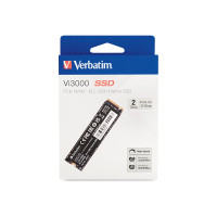 Produktbild för Verbatim Vi3000 - SSD - High Endurance - 2 TB - PCIe 3.0 x4 (NVMe)