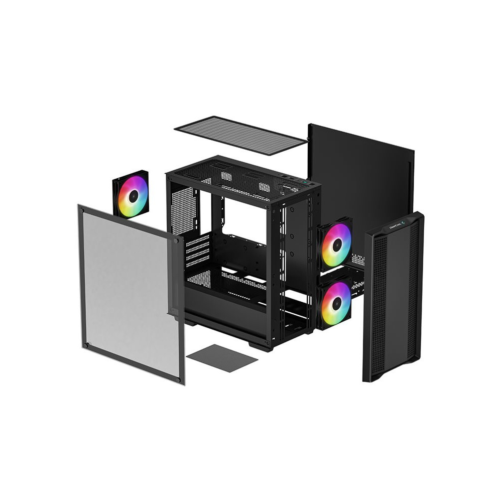 Produktbild för DeepCool CC360 ARGB - tower - mini ITX