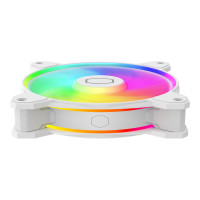 Produktbild för Cooler Master MasterFan MF120 HALO² - White Edition - lådfläkt