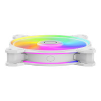 Produktbild för Cooler Master MasterFan MF140 HALO² - White Edition - lådfläkt