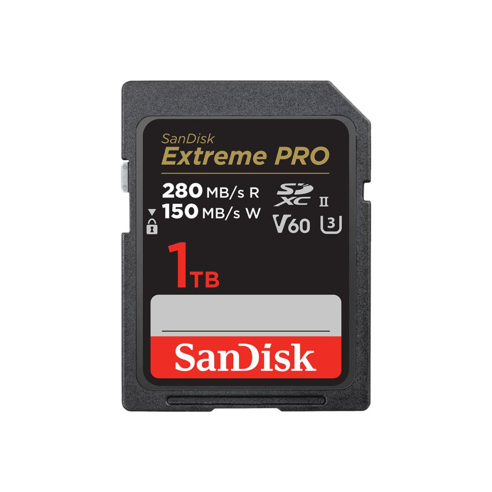 Produktbild för SanDisk Extreme PRO - flash-minneskort - 1 TB - SDXC UHS-II