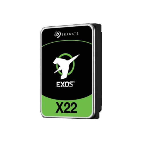 Seagate Seagate Exos X22 ST22000NM001E - hårddisk - 22 TB - SATA 6Gb/s
