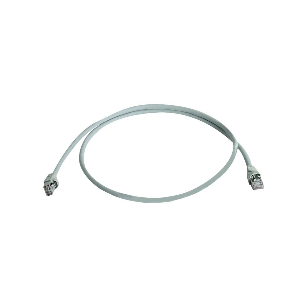 Produktbild för Telegärtner DataVoice Office patch-kabel - 5 m - grå, RAL 7035