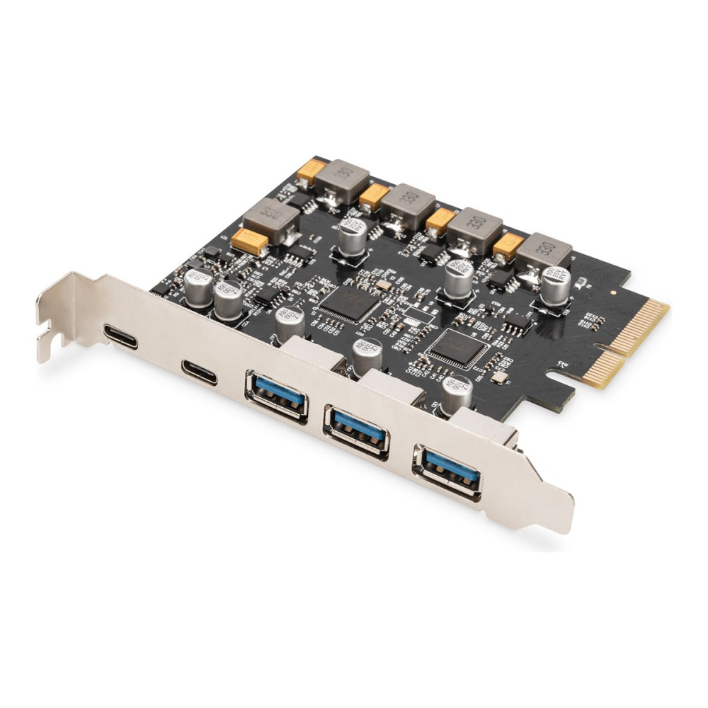 Produktbild för DIGITUS - nätverksadapter - PCIe x2