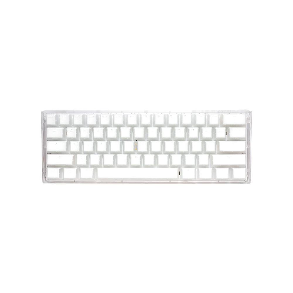 Produktbild för Ducky One 3 Mini - Aura Edition - tangentbord - QWERTZ - tysk - aura white Inmatningsenhet