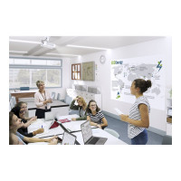 Produktbild för Epson EB-L260F - 3LCD-projektor - 802.11a/b/g/n/ac trådlös/LAN/Miracast - vit