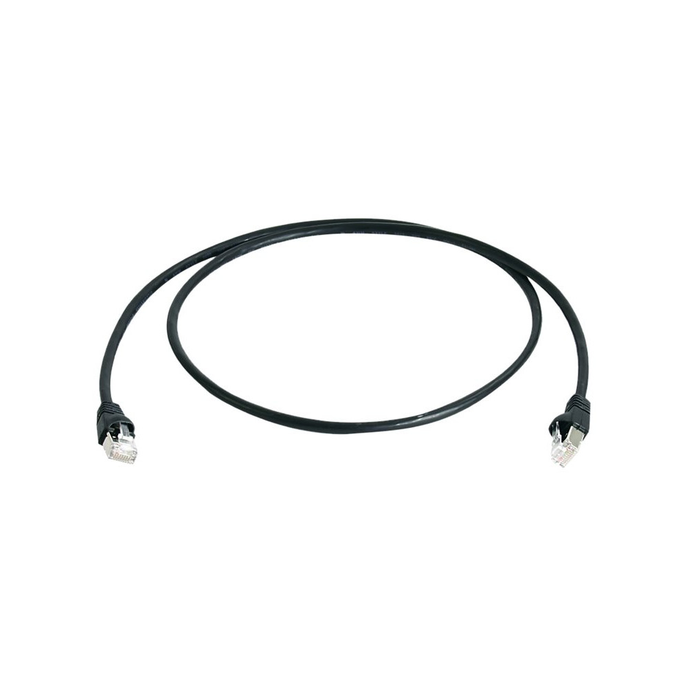 Produktbild för Telegärtner DataVoice Office patch-kabel - 25 cm - svart