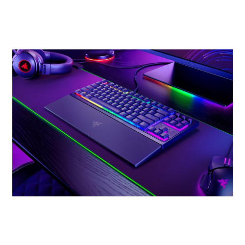 Razer USA Razer Ornata V3 Tenkeyless - tangentbord - low profile, mecha-membrane - QWERTY - amerikansk Inmatningsenhet