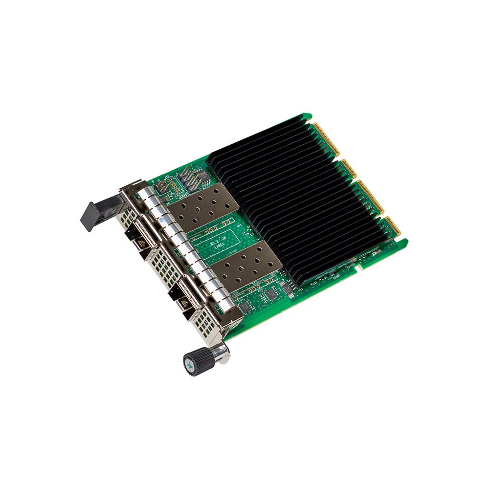 Produktbild för Intel Ethernet Network Adapter E810-XXVDA2 - nätverksadapter - Open Compute Project (OCP) 4.0 - 10/25 Gigabit SFP28 x 2