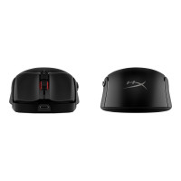Produktbild för HyperX Pulsefire Haste 2 - mus - 2.4 GHz, Bluetooth 5.0, USB - svart