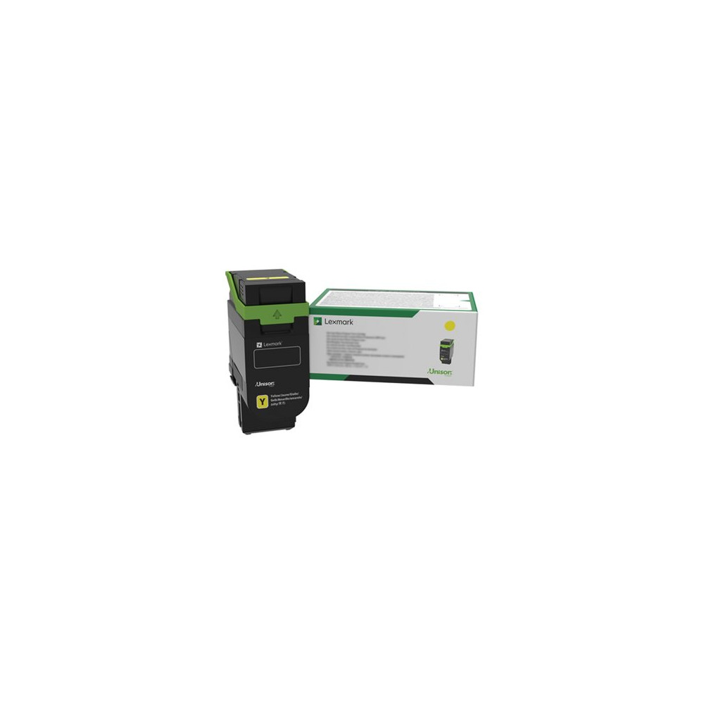 Produktbild för Lexmark - gul - original - tonerkassett - LCCP, LRP