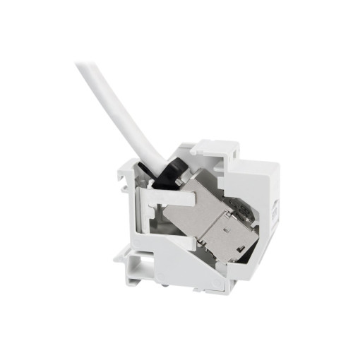 METZ CONNECT Metz Connect Keystone REGplus IP20 - uttag för DIN-skenmontering - unequipped