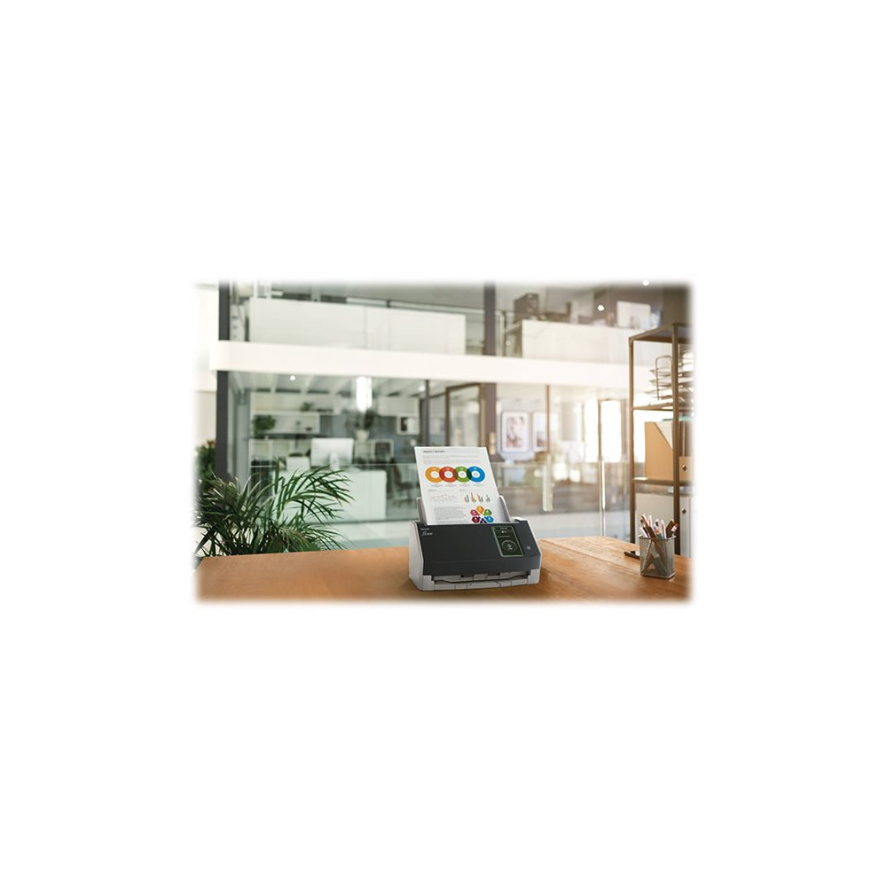 Produktbild för Ricoh fi-8040 - dokumentskanner - desktop - USB 3.2 Gen 1, Gigabit LAN