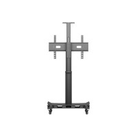 Produktbild för Multibrackets M Public 170 HD vagn - motoriserad - för LCD-display - en pelare, golvstativ - svart