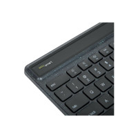 Produktbild för Targus EcoSmart - tangentbord - hållbar energiutvinning - QWERTY - Nordisk - svart Inmatningsenhet