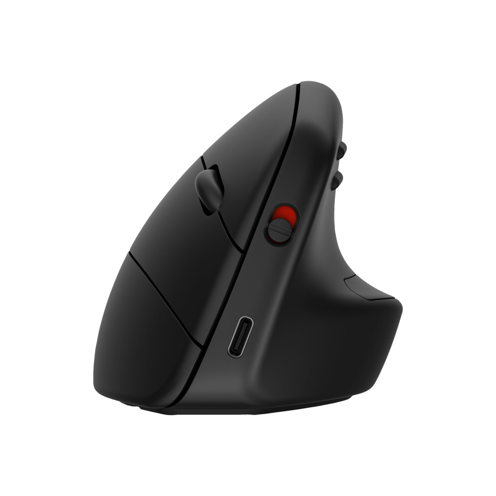 Produktbild för HP 920 - vertikal mus - 2.4 GHz, Bluetooth 5.3 - svart