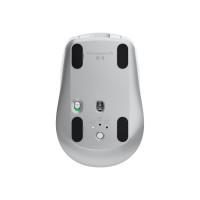 Produktbild för Logitech MX Anywhere 3S - mus - Bluetooth - blekgrå