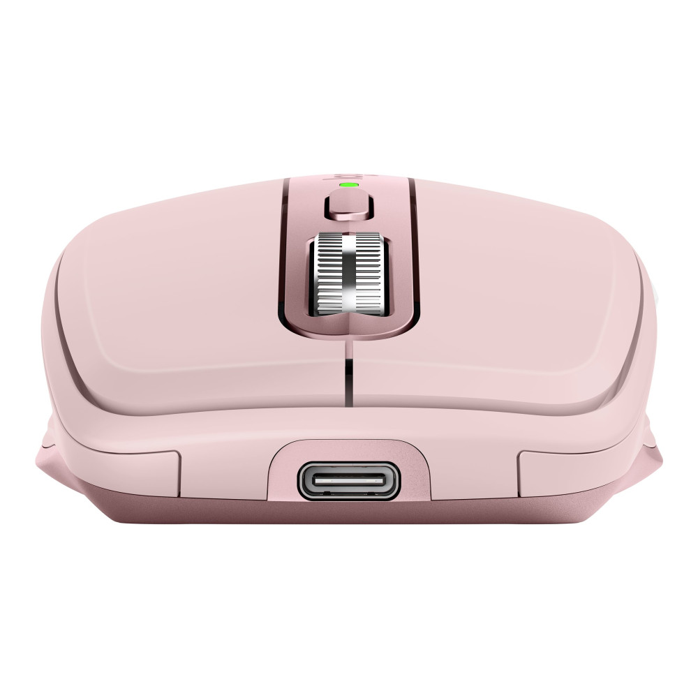 Produktbild för Logitech MX Anywhere 3S - mus - Bluetooth - rosa