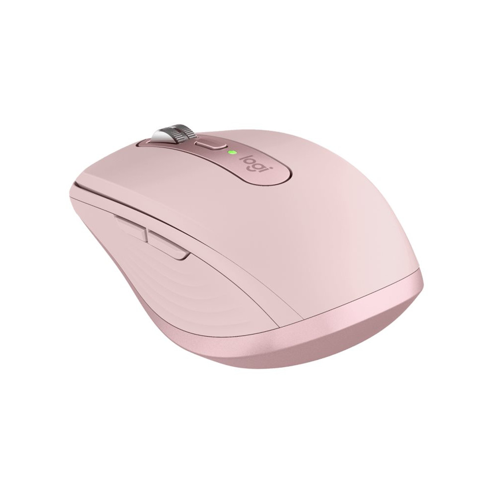 Produktbild för Logitech MX Anywhere 3S - mus - Bluetooth - rosa