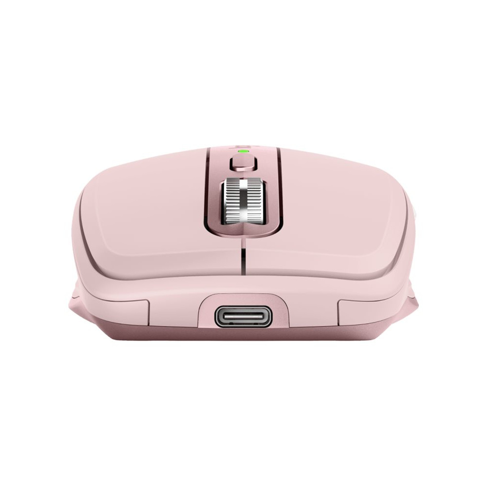 Produktbild för Logitech MX Anywhere 3S - mus - Bluetooth - rosa