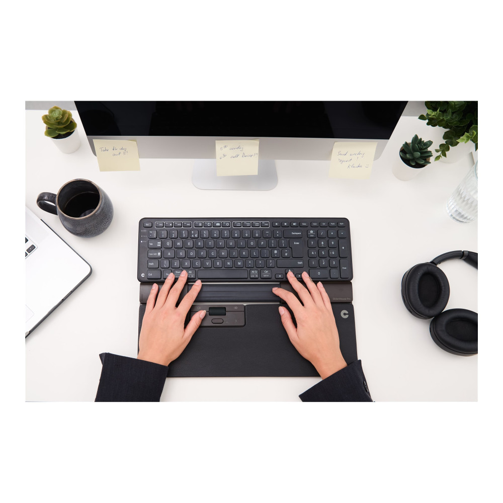 Produktbild för Contour SliderMouse Pro - centrerad mus - reguljär - Bluetooth, USB