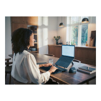 Produktbild för Contour RollerMouse Pro - centrerad mus - med vanligt handledsstöd och veganskt läder - Bluetooth, USB