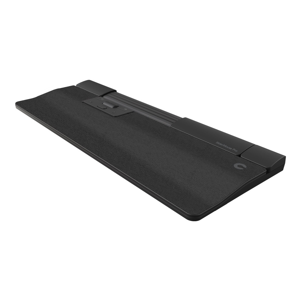 Produktbild för Contour SliderMouse Pro - centrerad mus - med utökat handledsstöd och veganskt läder - Bluetooth, USB