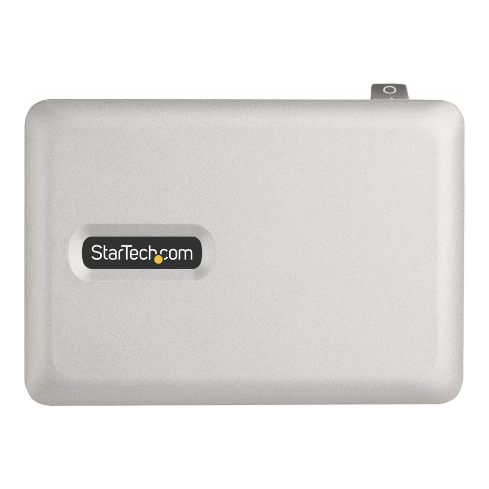 Produktbild för StarTech.com 7-Port USB-C Hub, 5x USB-A + 2x USB-C, Self-Powered w/ 65W Power Supply, USB 3.1 10Gbps Hub w/ BC1.2 Charging, Desktop/Laptop USB Hub with 3ft Locking USB-IF Certified Cable - USB Expansion Hub (10G5A2CS-USB-C-HUB) - hubb - 7 portar