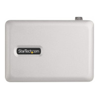 Produktbild för StarTech.com 7-Port USB-C Hub, 5x USB-A + 2x USB-C, Self-Powered w/ 65W Power Supply, USB 3.1 10Gbps Hub w/ BC1.2 Charging, Desktop/Laptop USB Hub with 3ft Locking USB-IF Certified Cable - USB Expansion Hub (10G5A2CS-USB-C-HUB) - hubb - 7 portar