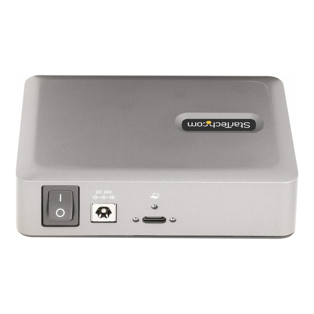 Produktbild för StarTech.com 7-Port USB-C Hub, 5x USB-A + 2x USB-C, Self-Powered w/ 65W Power Supply, USB 3.1 10Gbps Hub w/ BC1.2 Charging, Desktop/Laptop USB Hub with 3ft Locking USB-IF Certified Cable - USB Expansion Hub (10G5A2CS-USB-C-HUB) - hubb - 7 portar
