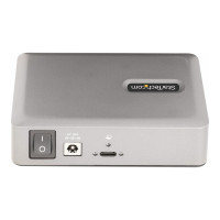 Produktbild för StarTech.com 7-Port USB-C Hub, 5x USB-A + 2x USB-C, Self-Powered w/ 65W Power Supply, USB 3.1 10Gbps Hub w/ BC1.2 Charging, Desktop/Laptop USB Hub with 3ft Locking USB-IF Certified Cable - USB Expansion Hub (10G5A2CS-USB-C-HUB) - hubb - 7 portar