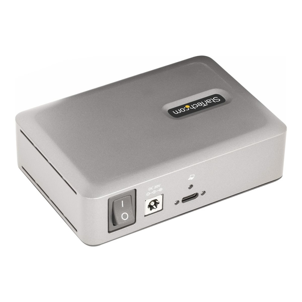Produktbild för StarTech.com 7-Port USB-C Hub, 5x USB-A + 2x USB-C, Self-Powered w/ 65W Power Supply, USB 3.1 10Gbps Hub w/ BC1.2 Charging, Desktop/Laptop USB Hub with 3ft Locking USB-IF Certified Cable - USB Expansion Hub (10G5A2CS-USB-C-HUB) - hubb - 7 portar