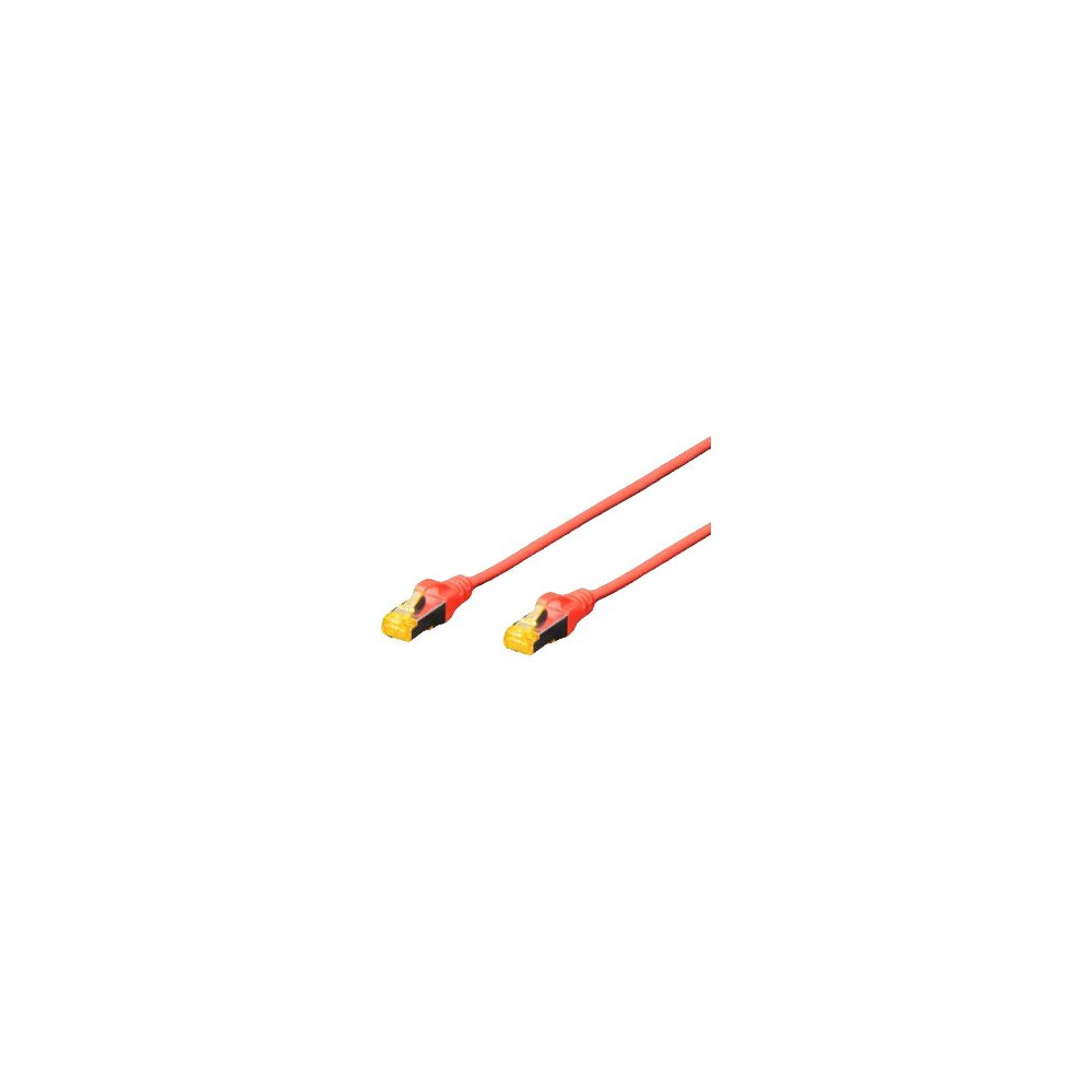 Produktbild för DIGITUS patch-kabel - 10 m - röd