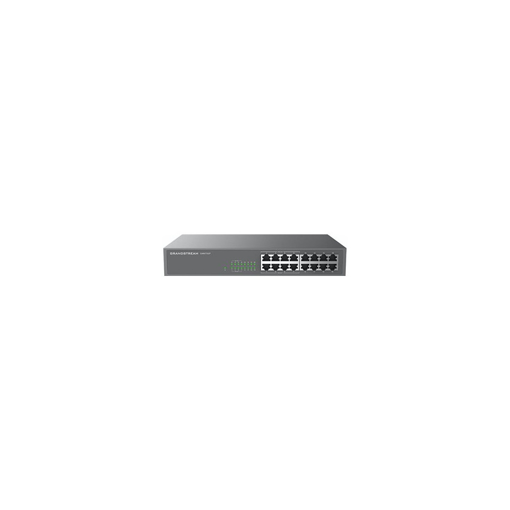 Produktbild för Grandstream GWN7702P - switch - ohanterad - 16 portar - rackmonterbar