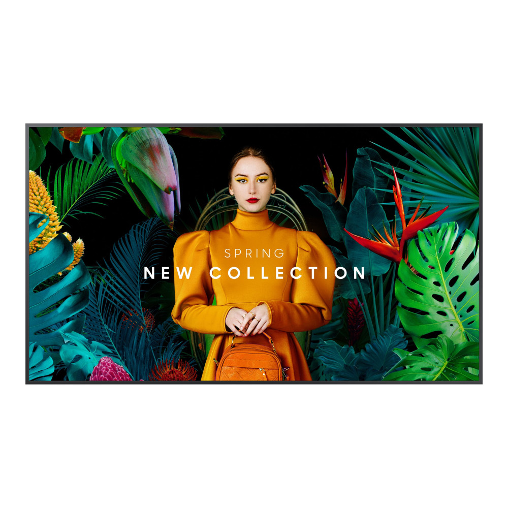 Produktbild för Samsung QM75C QMC Series - 75" LED-bakgrundsbelyst LCD-skärm - Crystal UHD - 4K - för digital skyltning