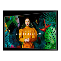 Produktbild för Samsung QB75C QBC Series - 75" LED-bakgrundsbelyst LCD-skärm - 4K - för digital skyltning